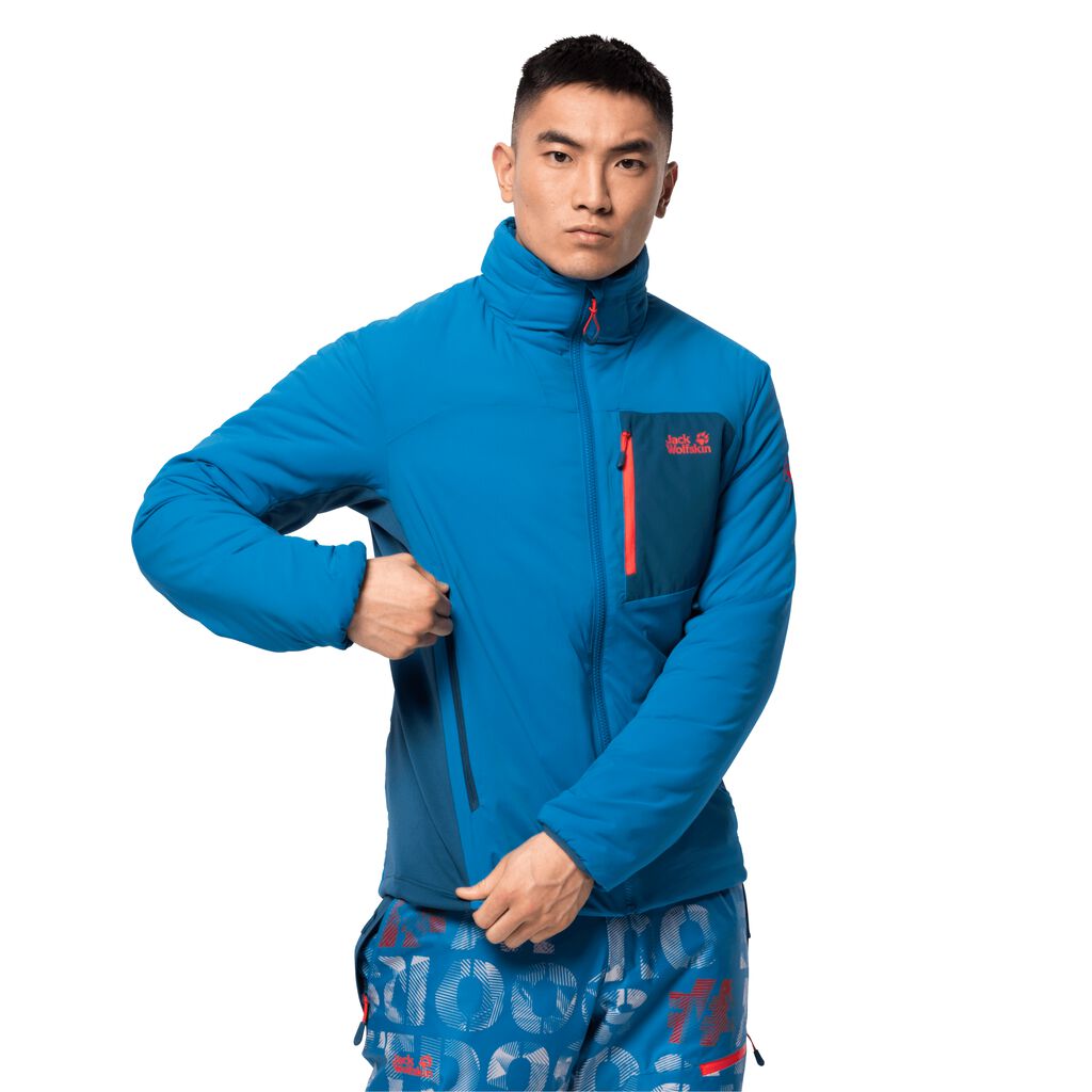 Jack Wolfskin ATMOS Vestes Homme Bleu - BCWAFPX-48